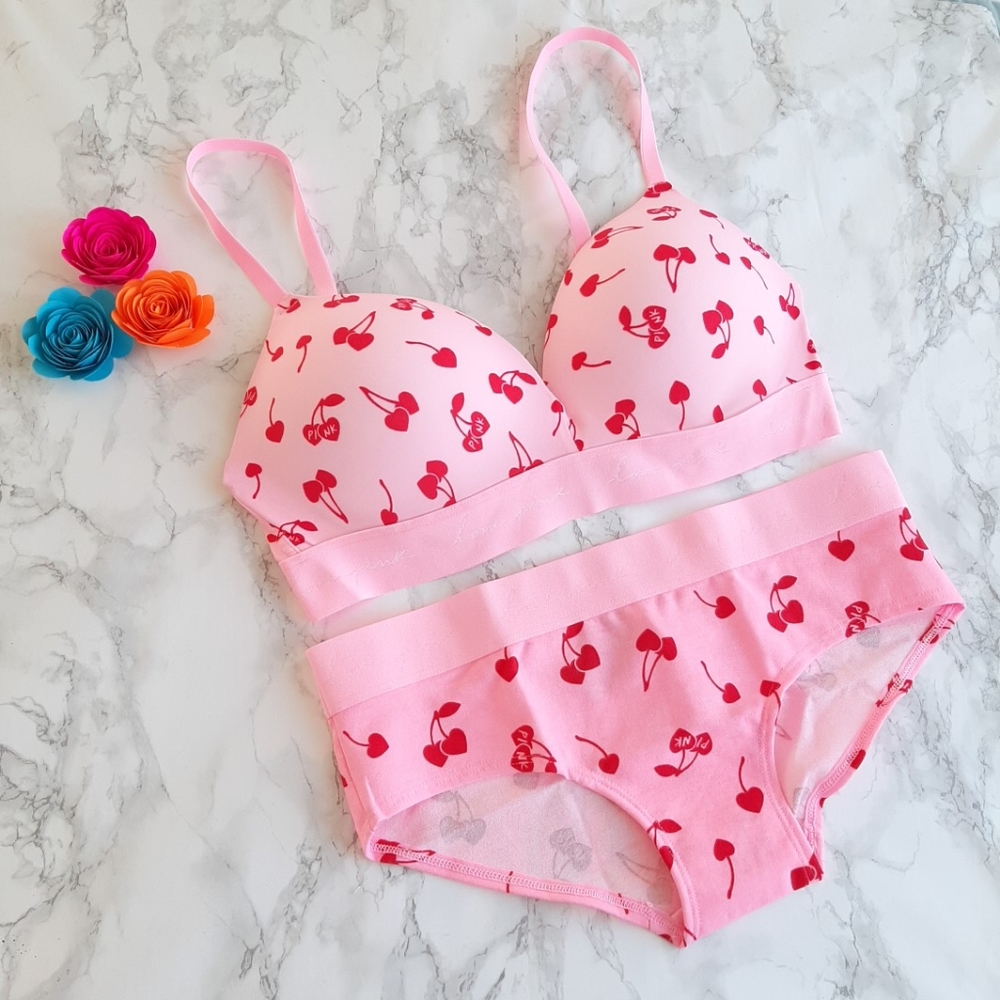 BRA PUSH UP & HIPSTER PANTIES